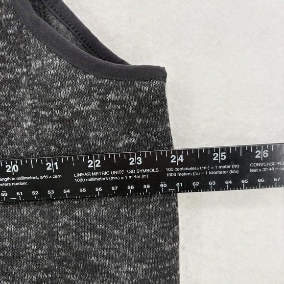 Free Country Vest Mens XL Black Sweater Fleece Quilted Full Zip Outdoor Hiking - Picture 11 of 15